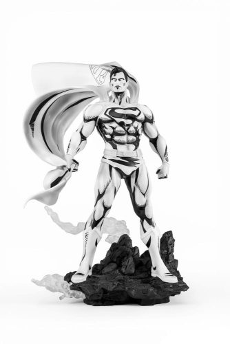 Batman PX PVC Szobor 1/8 SDCC 2024 Superman Black & White Version 30 cm