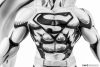 Batman PX PVC Szobor 1/8 SDCC 2024 Superman Black & White Version 30 cm