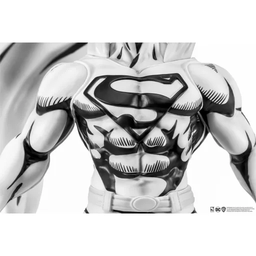 Batman PX PVC Szobor 1/8 SDCC 2024 Superman Black & White Version 30 cm