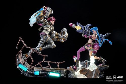 League of Legends Szobrok 1/6 2-Pack Vi & Jinx