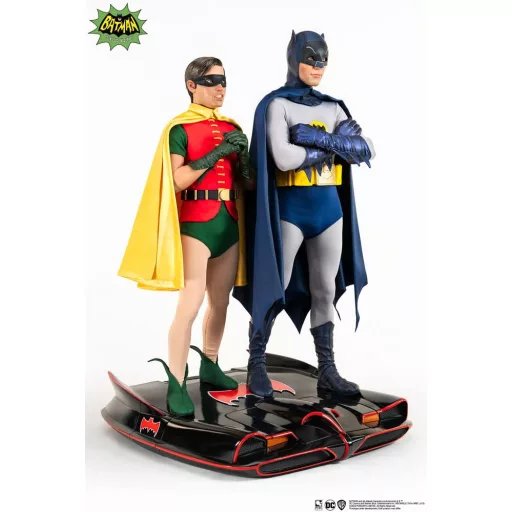 DC Comics Diorama Statue 1/4 Batman & Robin 1966 52 cm