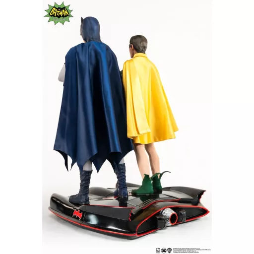 DC Comics Diorama Statue 1/4 Batman & Robin 1966 52 cm