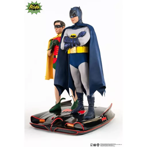 DC Comics Diorama Statue 1/4 Batman & Robin 1966 52 cm