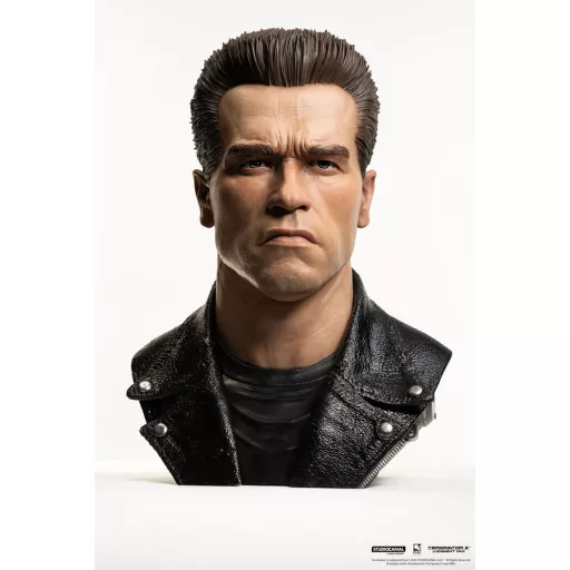 Terminator Replik 1/1 T-800 Model 101 Art Mask Painted Standard Version 46 cm