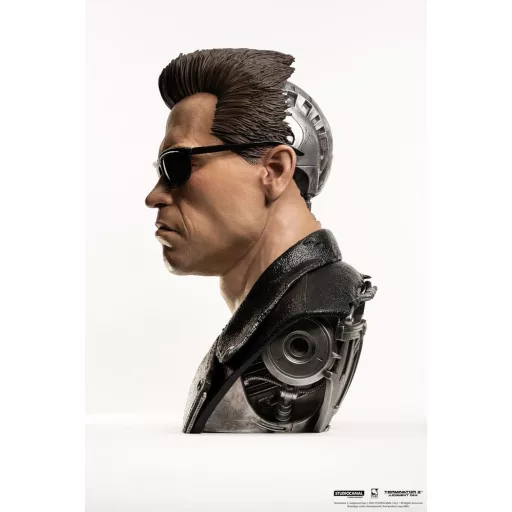 Terminator Replik 1/1 T-800 Model 101 Art Mask Painted Standard Version 46 cm