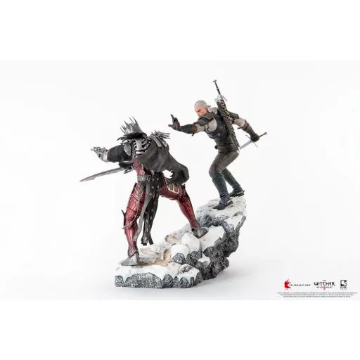 The Witcher 3: Wild Hunt Szobor 1/6 Diorama Geralt vs Eredin 50 cm