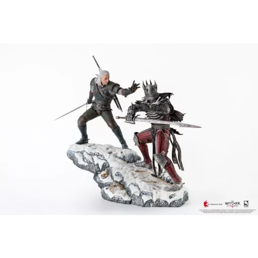 The Witcher 3: Wild Hunt Szobor 1/6 Diorama Geralt vs Eredin 50 cm