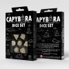 Capybara Dice Set of 7 Sleepie
