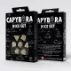 Capybara Dice Set of 7 Sleepie