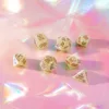 Capybara Dice Set of 7 Sleepie