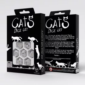 CATS Dice Set of 7 Purrl