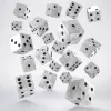 Q Workshop Dice Set Full Pack D6 Pearl (20)