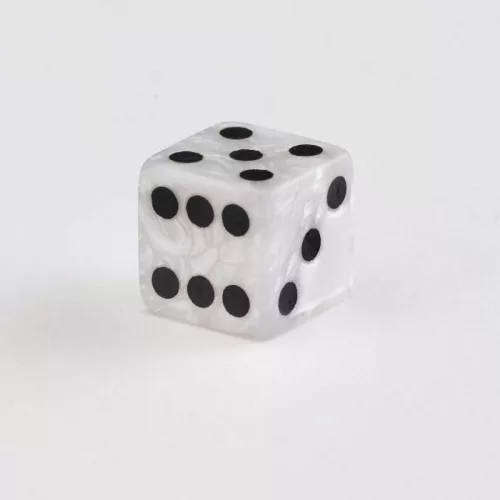 Q Workshop Dice Set Full Pack D6 Pearl (20)