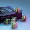 Digital Glowing Dice Set Challenge the darkness (7)