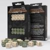 Fortress Compact D6 Dice Set Beige&Olive (20)