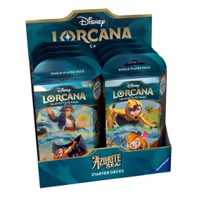   Disney Lorcana TCG Azurite Sea Starter Decks Display (8) *English Edition*