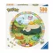 Pokémon Round Jigsaw Puzzle Flowery Pokémon (500 pieces)