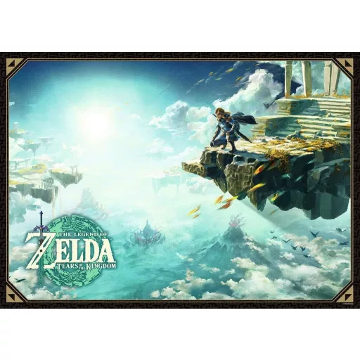 The Legend of Zelda: Tears of the Kingdom Jigsaw Puzzle Cover Art (1000 pieces)