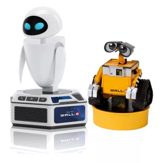   Wall-E Interactive Mini Robots 2 Pack Wall-E & Eve *English version*