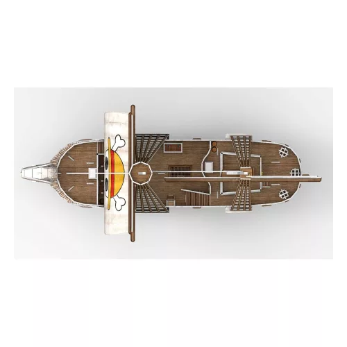 One Piece 3D Puzzle Flying Lamb / Going Merry 32 cm