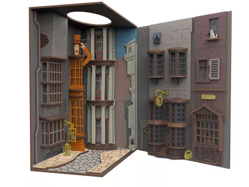 Harry Potter Tiny Adventures Book Nook Mini Dioráma Diagon Alley 23 cm