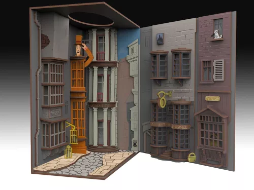 Harry Potter Tiny Adventures Book Nook Mini Dioráma Diagon Alley 23 cm