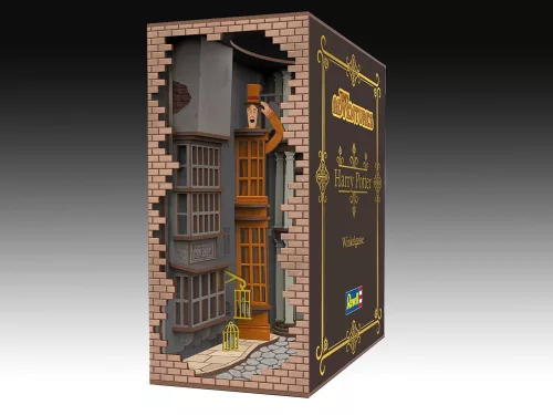Harry Potter Tiny Adventures Book Nook Mini Dioráma Diagon Alley 23 cm