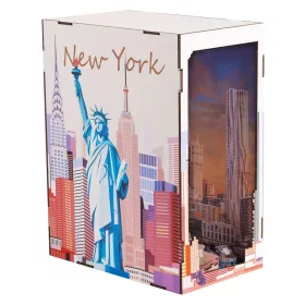 Revell Tiny Adventures Book Nook Mini Diorama New York 18 cm