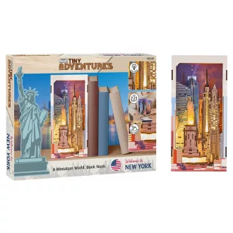 Revell Tiny Adventures Book Nook Mini Diorama New York 18 cm