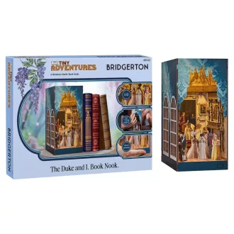   Bridgerton Tiny Adventures Book Nook Mini Diorama The Duke and I 18 cm