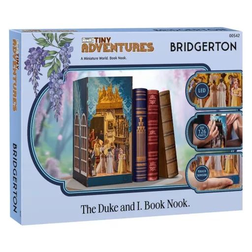Bridgerton Tiny Adventures Book Nook Mini Diorama The Duke and I 18 cm