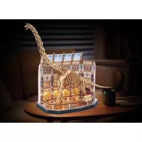  Revell Tiny Adventures Natural Museum 3D Wooden Puzzle Brachiosaurus Skeleton 58 cm