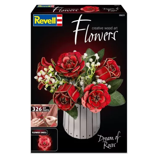 Revell Flowers Wooden Flowers Dream of Roses 22 cm