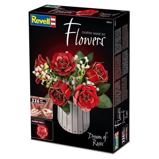 Revell Flowers Wooden Flowers Dream of Roses 22 cm