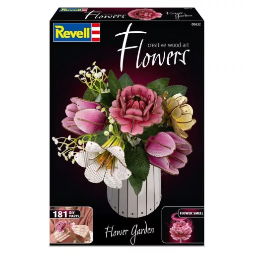 Revell Flowers Wooden Flowers Flower Garden 22 cm