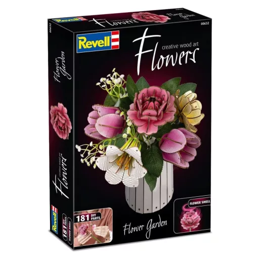 Revell Flowers Wooden Flowers Flower Garden 22 cm
