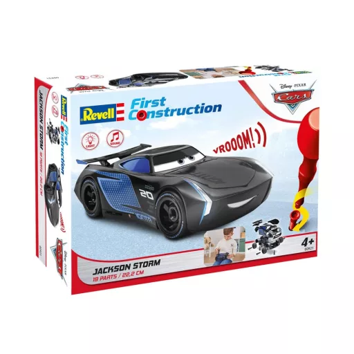 Cars First Építőjáték Készlet Jackson Storm 22 cm