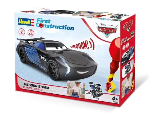 Cars First Építőjáték Készlet Jackson Storm 22 cm