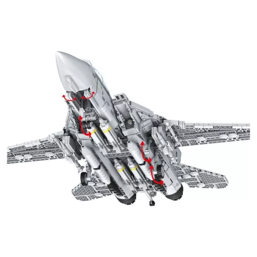 Top Gun Brick System Set Maverick's F-14A Tomcat