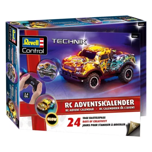 Revell Control Advent Calendar RC Car Christmas Driver 28 cm