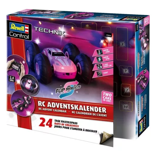 Revell Control Advent Calendar RC Stunt Car Flip Racer 16 cm