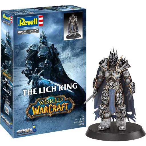 World of Warcraft Model Kit Gift Set 1/16 The Lich King 13 cm