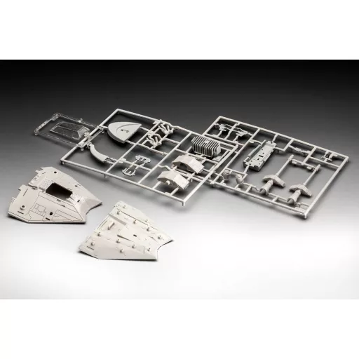 Star Wars Episode VII Model Kit 1/52 Snowspeeder 10 cm