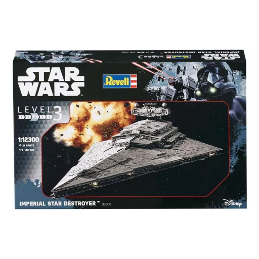 Star Wars Model Kit 1/12300 Imperial Star Destroyer 13 cm