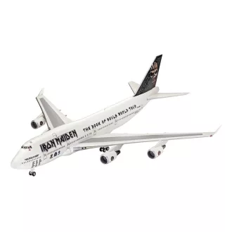   Iron Maiden Model Kit 1/144 Boeing 747-400 Ed Force One" 49 cm"