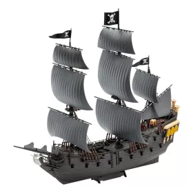   Pirates of the Caribbean Dead Men Tell No Tales Easy-Click Model Kit 1/150 Black Pearl 26 cm