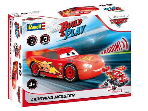 Cars Modell Készlet 1/20 Lightning McQueen 20 cm