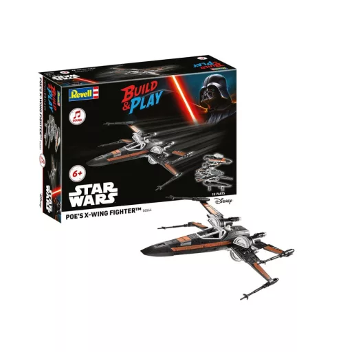 Star Wars Model Kit 1/78 Poe's X-Wing Fighter 22 cm