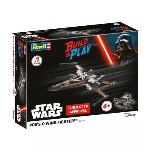 Star Wars Model Kit 1/78 Poe's X-Wing Fighter 22 cm