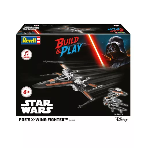 Star Wars Model Kit 1/78 Poe's X-Wing Fighter 22 cm